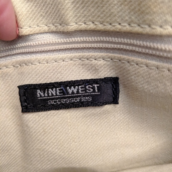 Nine West tan satchel - Picture 2 of 4